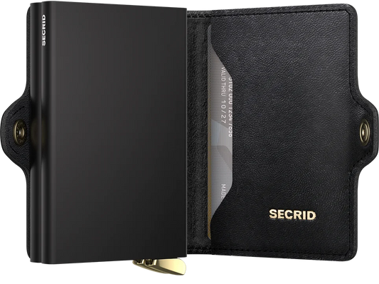 Premium Twinwallet Emboss Diamond Black +
