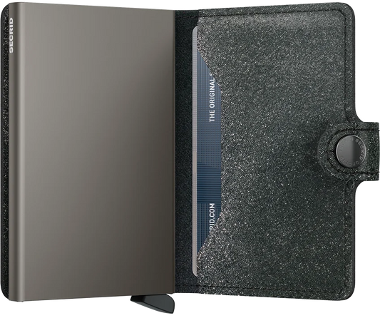 Miniwallet Stars Black