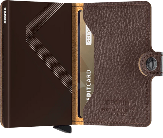 Miniwallet Stitch Linea Espresso