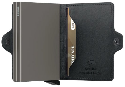 Twinwallet MIRUM Plant-Based Black